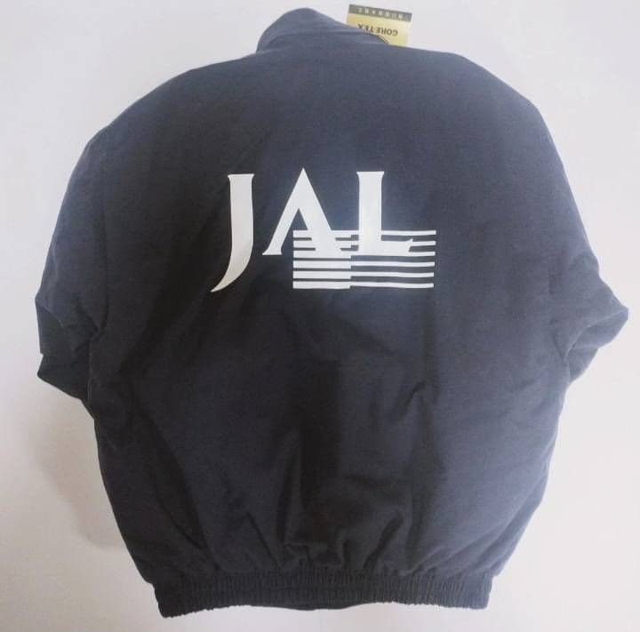 Japan Airlines ダウンジャケット ネイビー