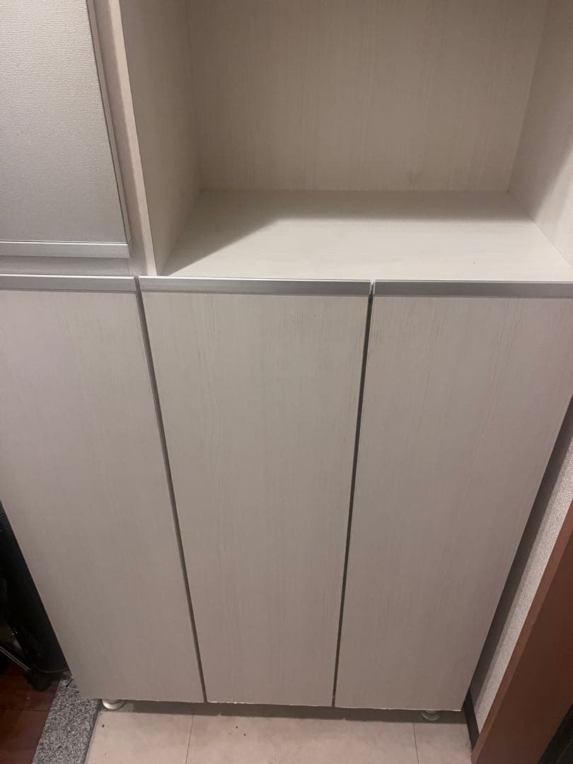 kokkoさん専用ホワイト シューズラック　下駄箱　靴箱