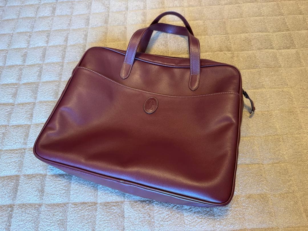 Cartier カルティエ マストライン レザーブリーフケースA4