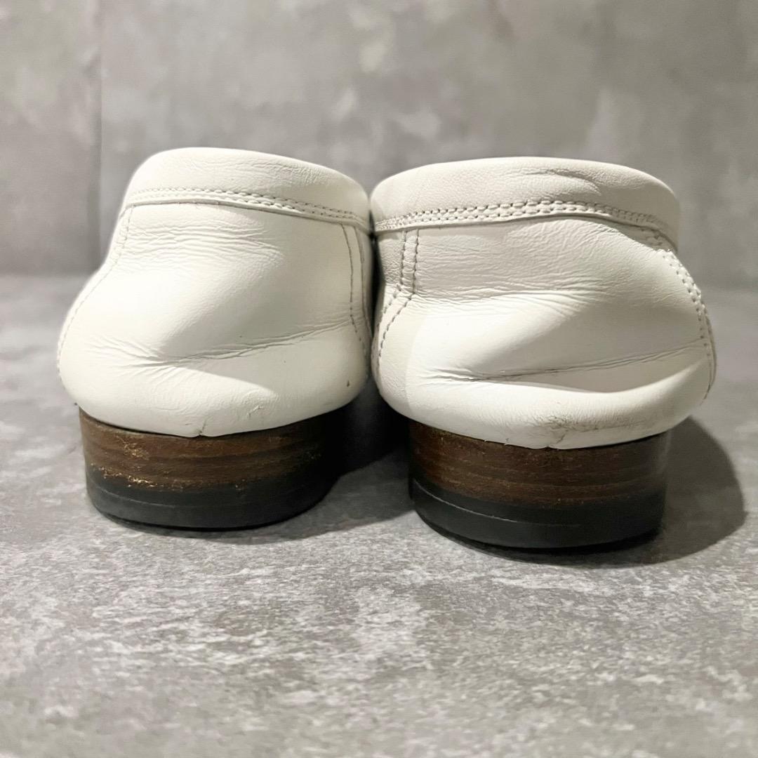 ⭐️HERMES⭐️エルメス コンスタンス ローファー ホワイト 23.5cm