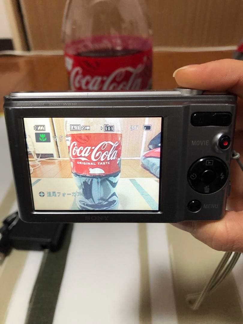 SONY DSC-W810 20.1メガピクセル画素 コンパクトデジタルカメラ