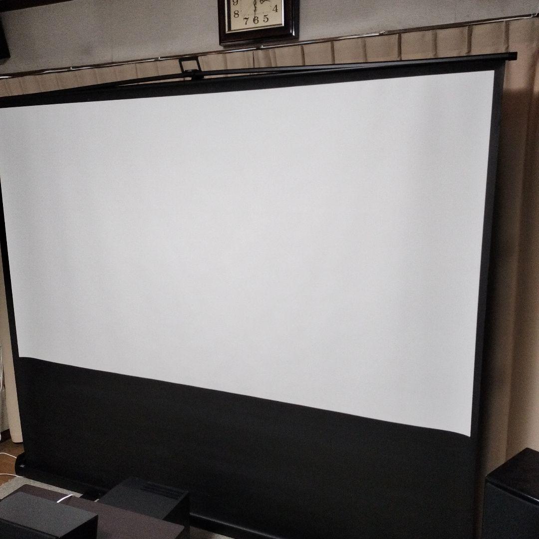 プロジェクタースクリーン100インチ（発送関東限定）