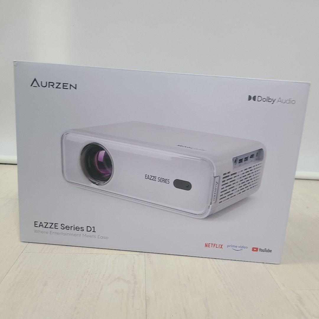 Aurzen EAZZE D1 プロジェクター WiFi Bluetooth