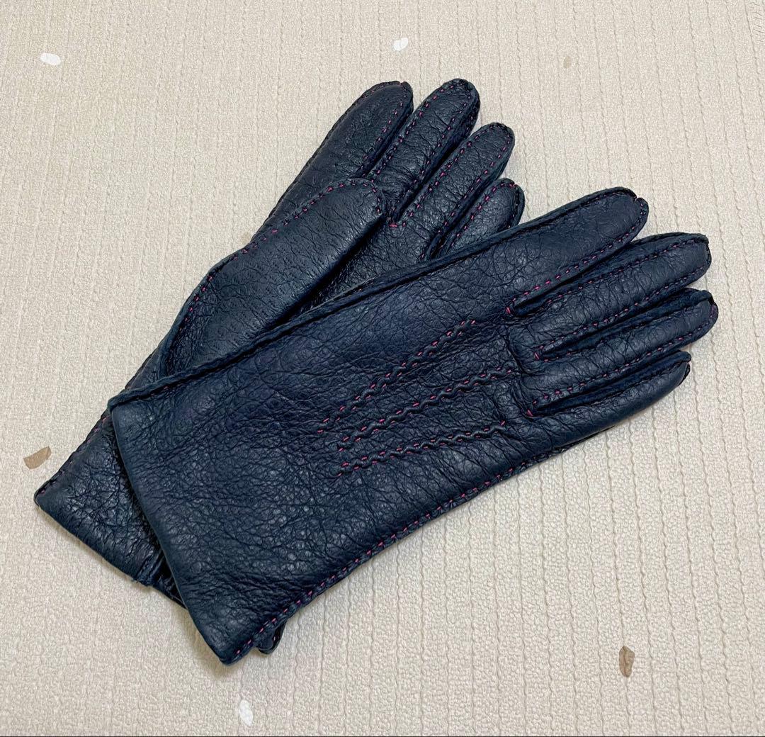 DENTS デンツ ペッカリー グローブ 【カシミヤライニング】　レザー 手袋