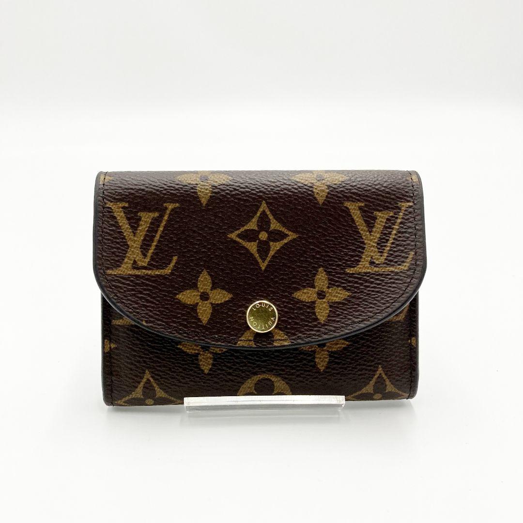 正規品 ルイヴィトン モノグラム ポルトモネロザリ ローズバレリーヌ IC搭載