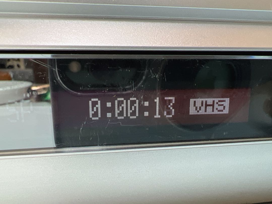 SONY RDR-VH83 ダビング機能 VHS/DVD/HDDレコーダ