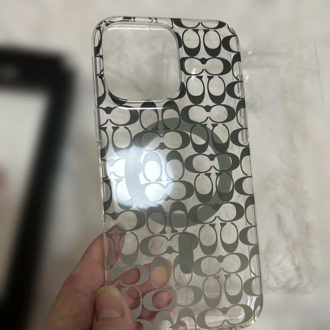 COACH コーチ iPhone16ProMax クリアケース
