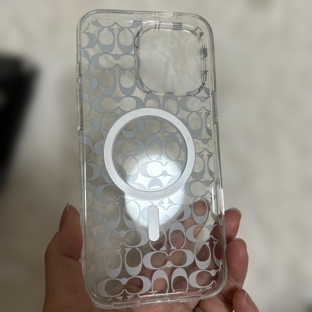 COACH コーチ iPhone16ProMax クリアケース