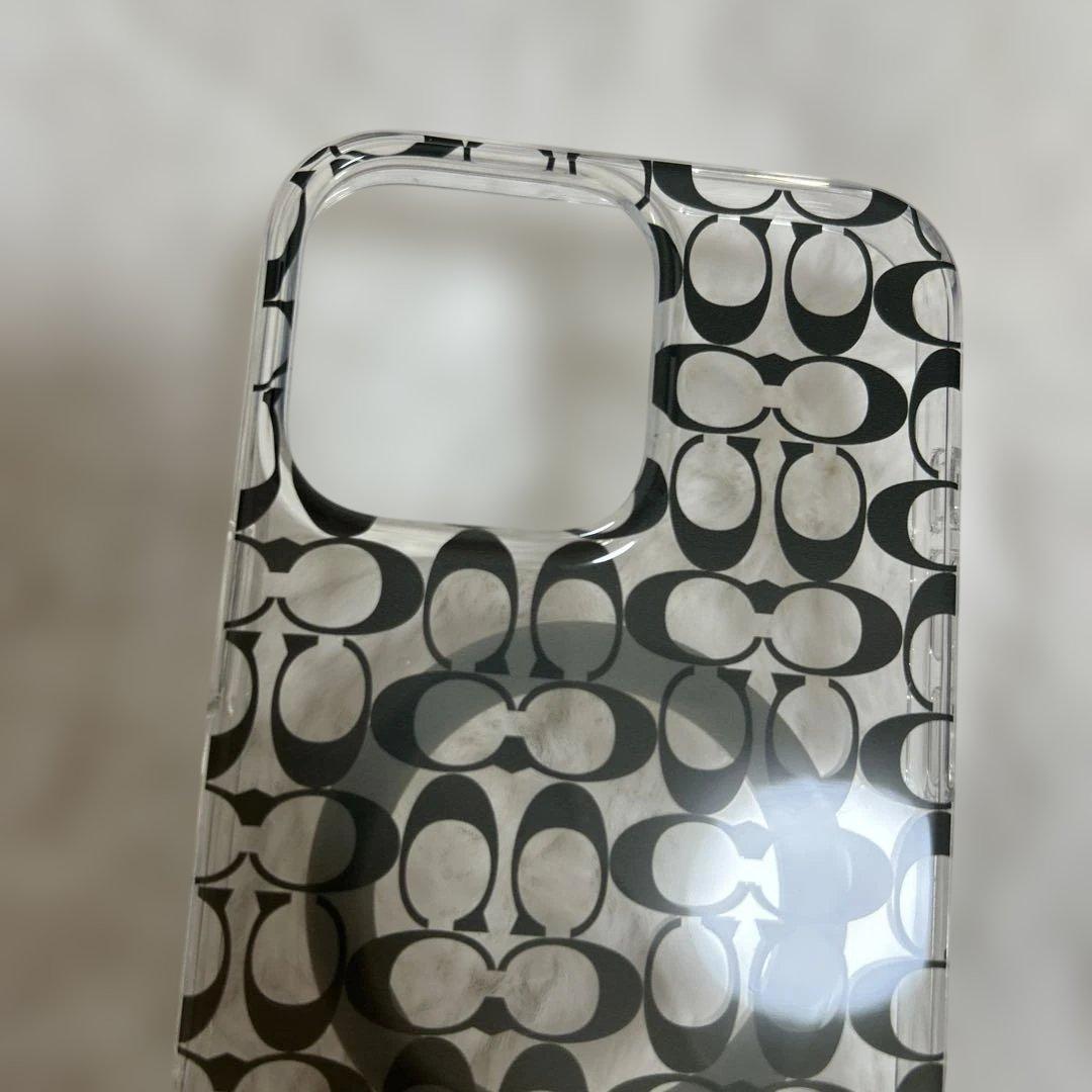COACH コーチ iPhone16ProMax クリアケース