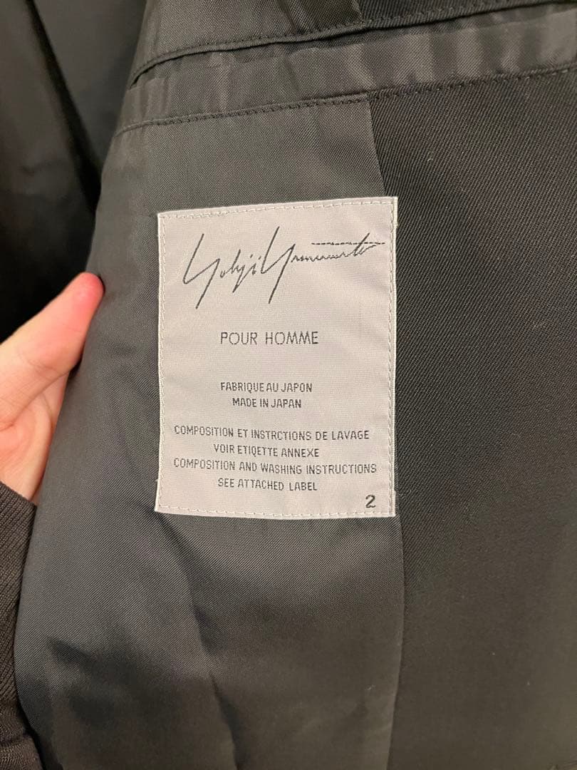 Yohji Yamamoto POUR HOMME 01s テーラードジャケット