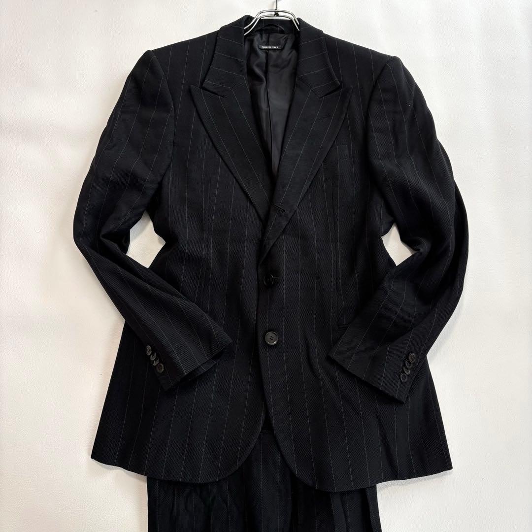 美品 ジョルジオアルマーニ BORGO21[シルク混 XL]スーツ セットアップ
