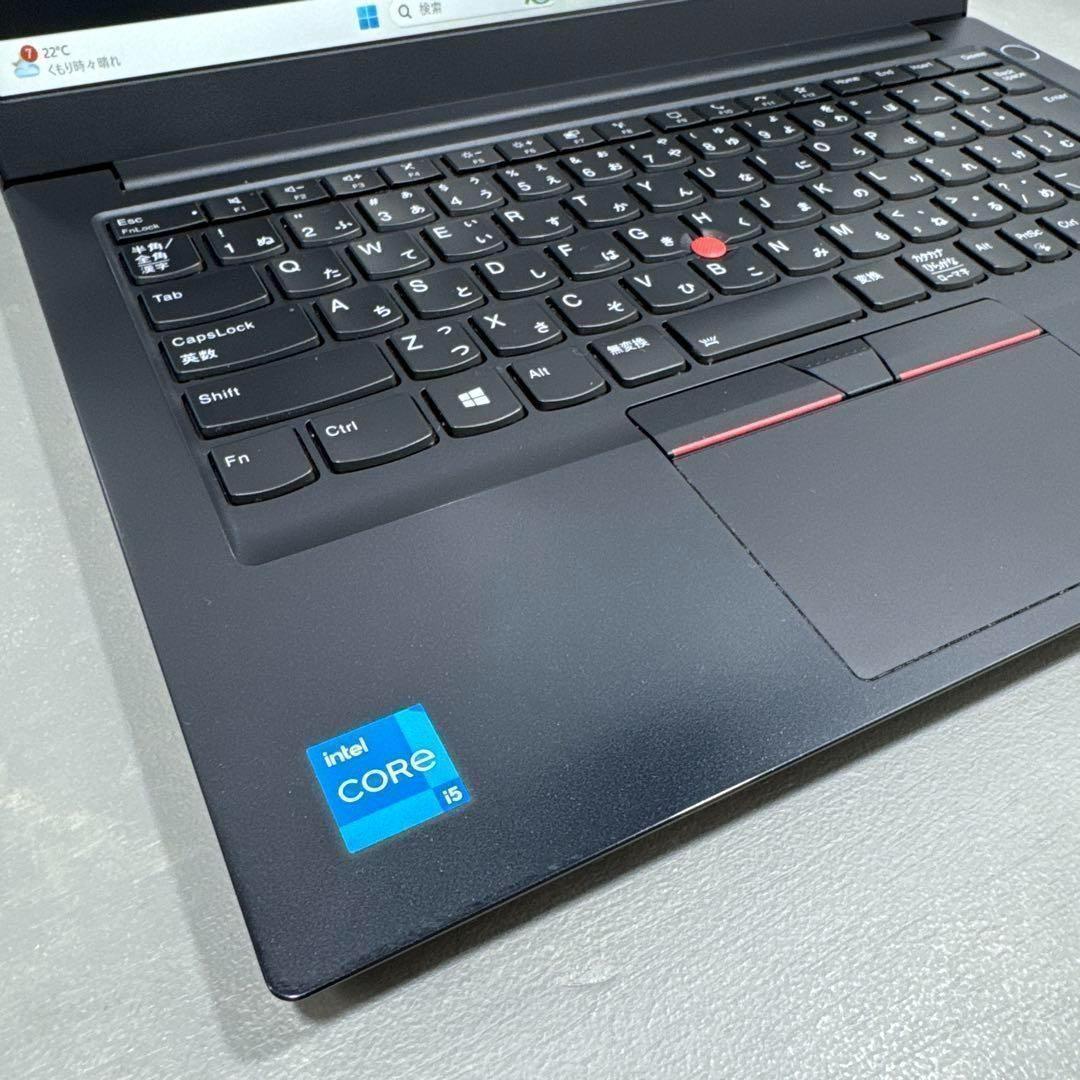 【高性能】Thinkpad E14Gen2☘11世代i5☘️NVMe512GB