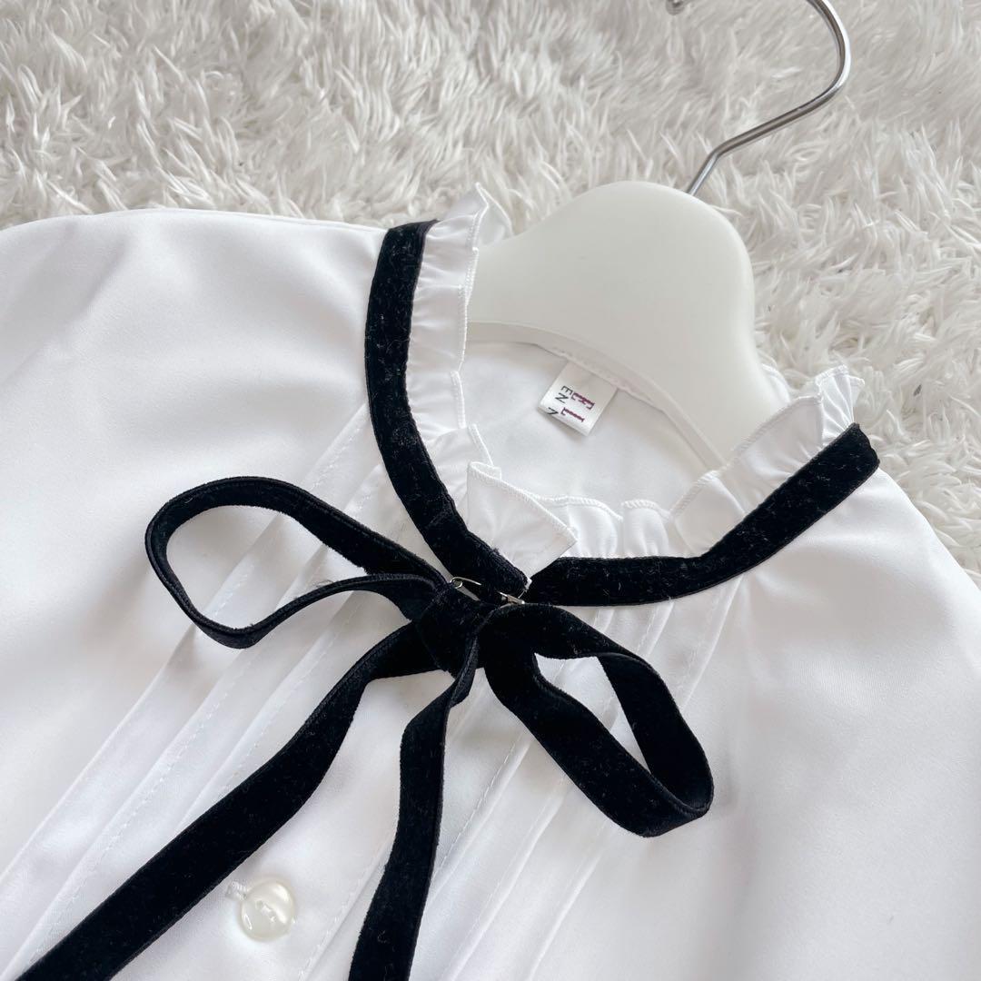 美品✨エルアンノアール　グレンチェックサスペンダーワイドパンツスーツ 160