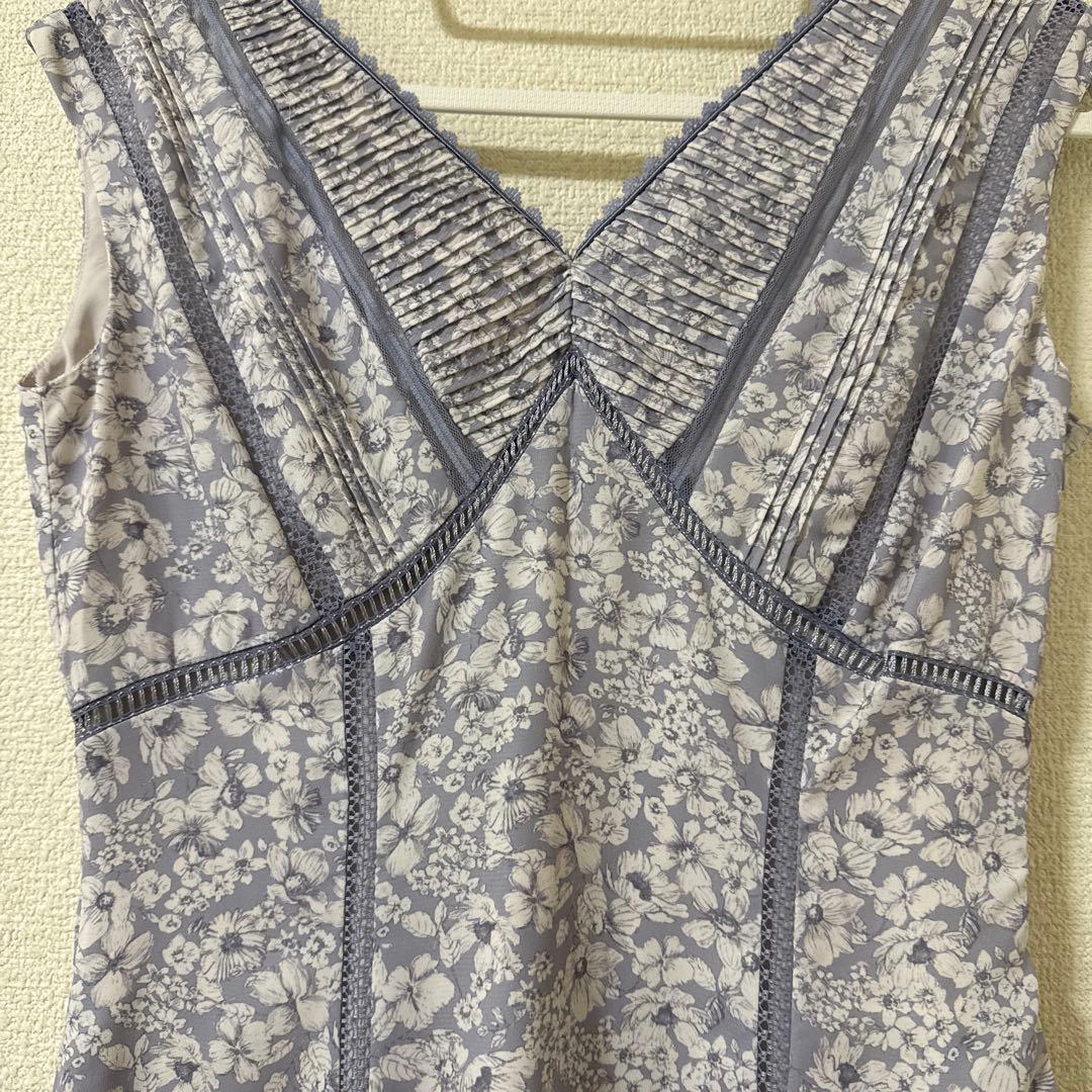 ワンピース Her lip to / Lace Trimmed Floral Dress