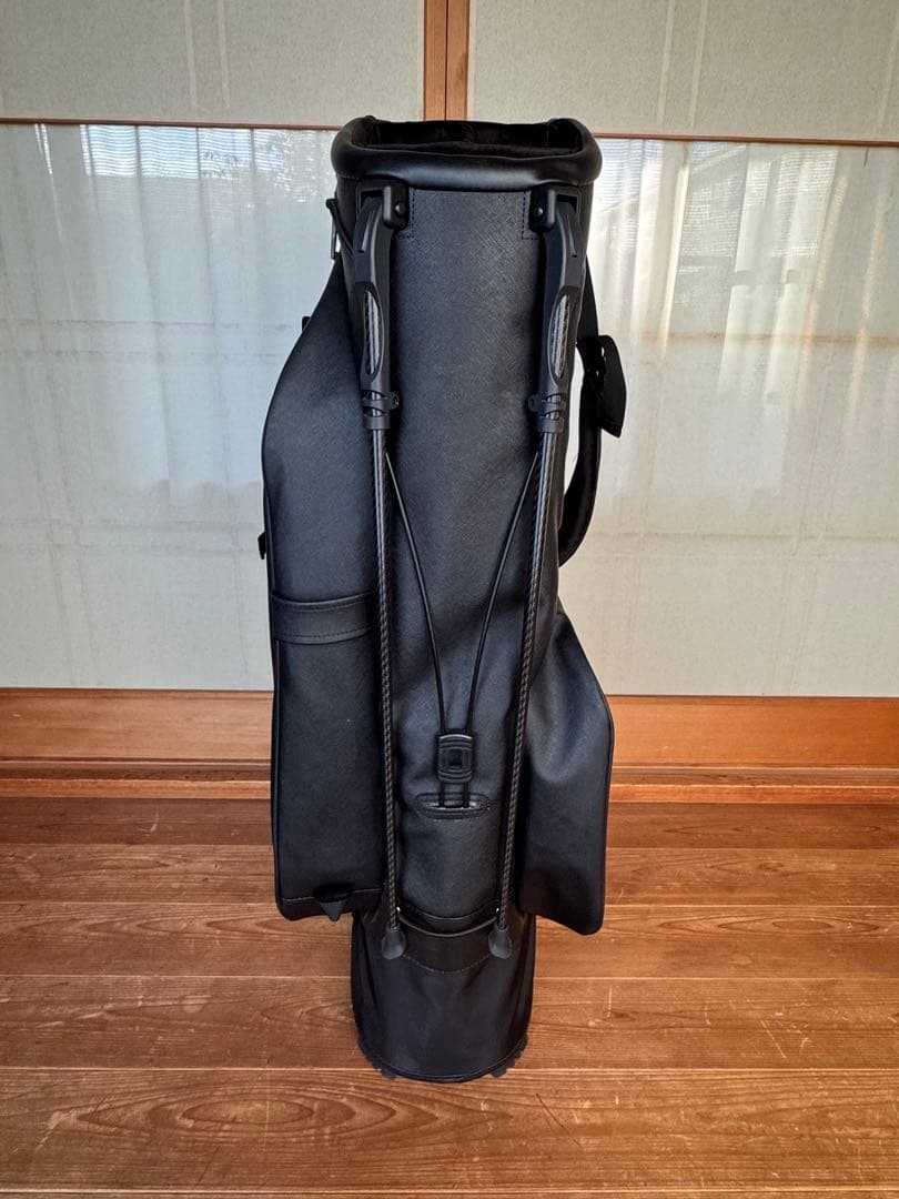 vessel ベゼル　ゴルフバッグ　7.5型　ブラック