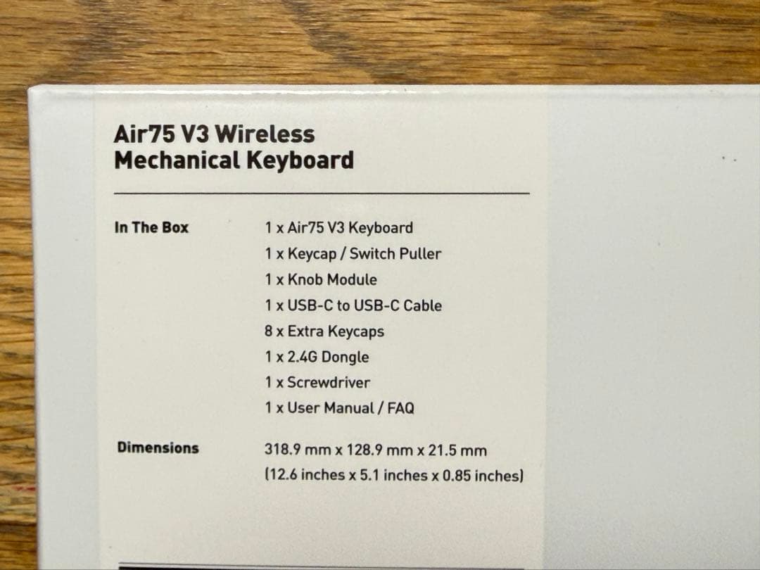 NuPhy AIR75 V3 JIS 茶軸 Nano キーボード　日本語配列