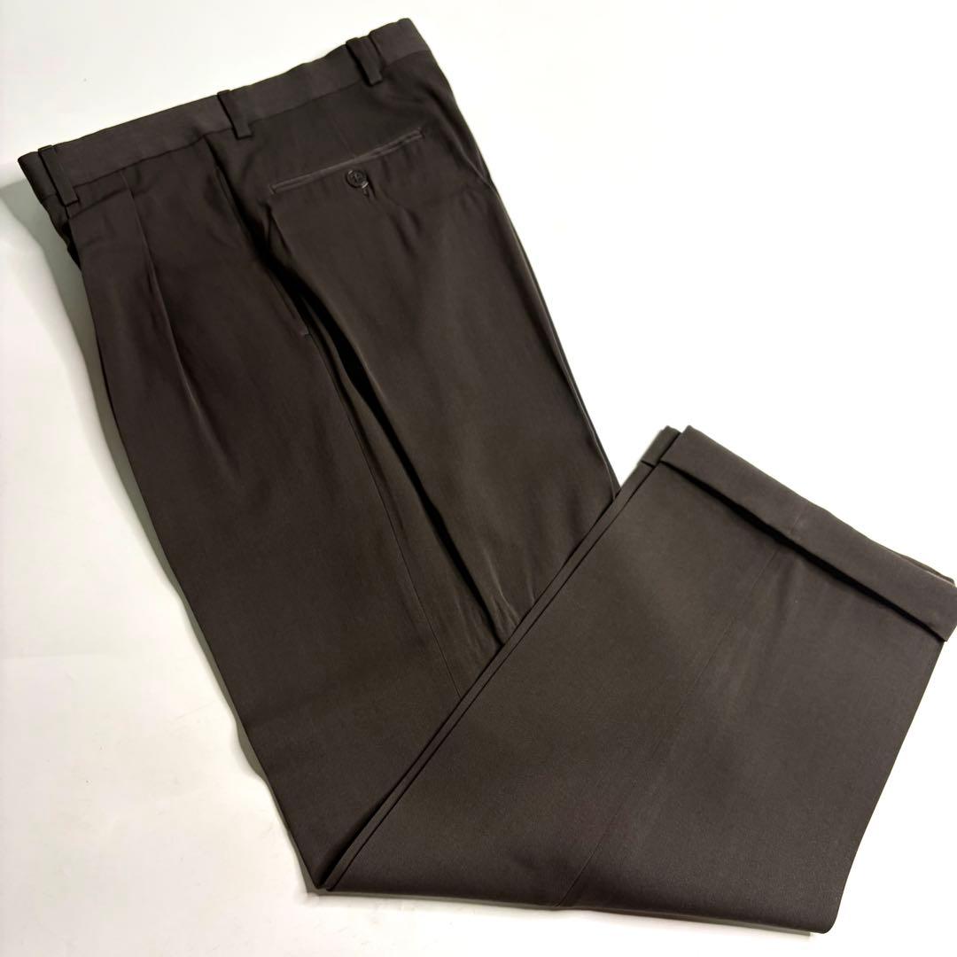 トレンド◇ヴィンテージ ジョルジオアルマーニ ダブル スーツ カーキグレー 希少