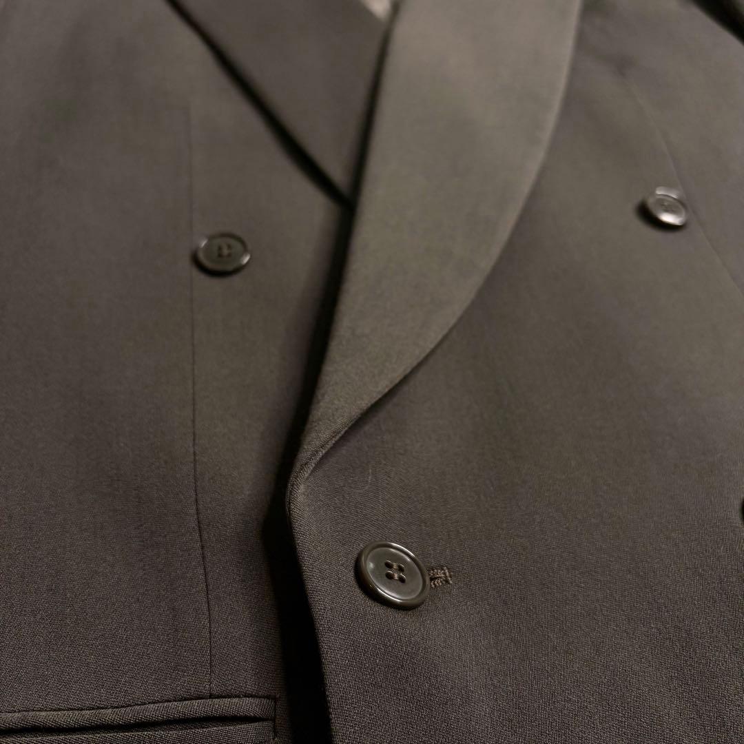 トレンド◇ヴィンテージ ジョルジオアルマーニ ダブル スーツ カーキグレー 希少