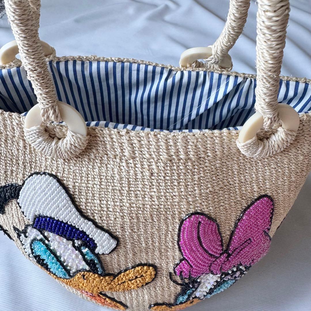 未使用✨️JAPAN限定✨️BEAMS BOY 25th ディズニー かごバッグ