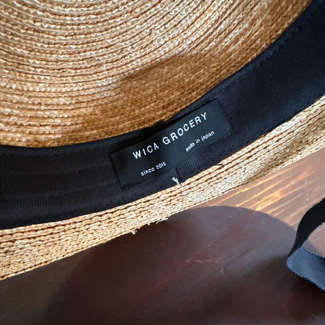 《WICA GROCERY / ウィカグロサリー》Straw Hat 麦わら帽子