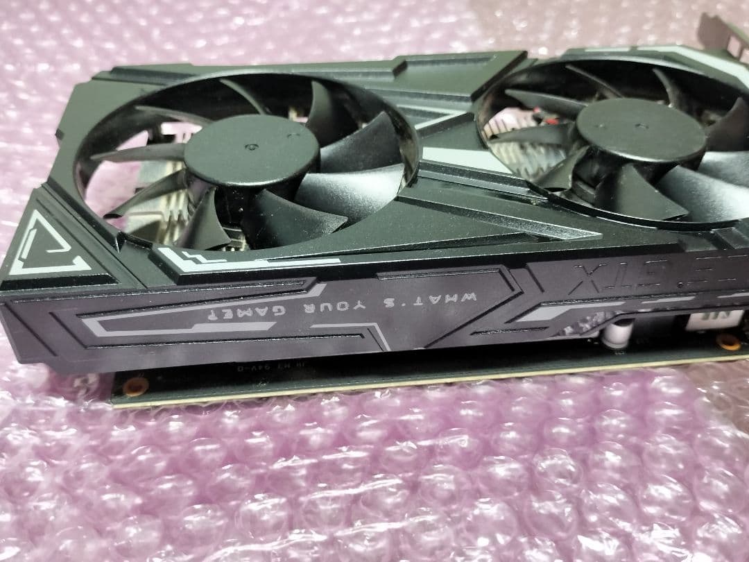 玄人志向 Geforce GTX1650 DDR6 助電源なし 中古動作品