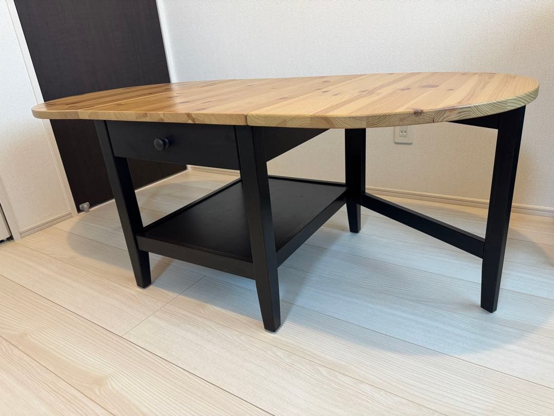 Kafka様用IKEA ARKELSTORP 木製　折りたたみ　コーヒーテーブル
