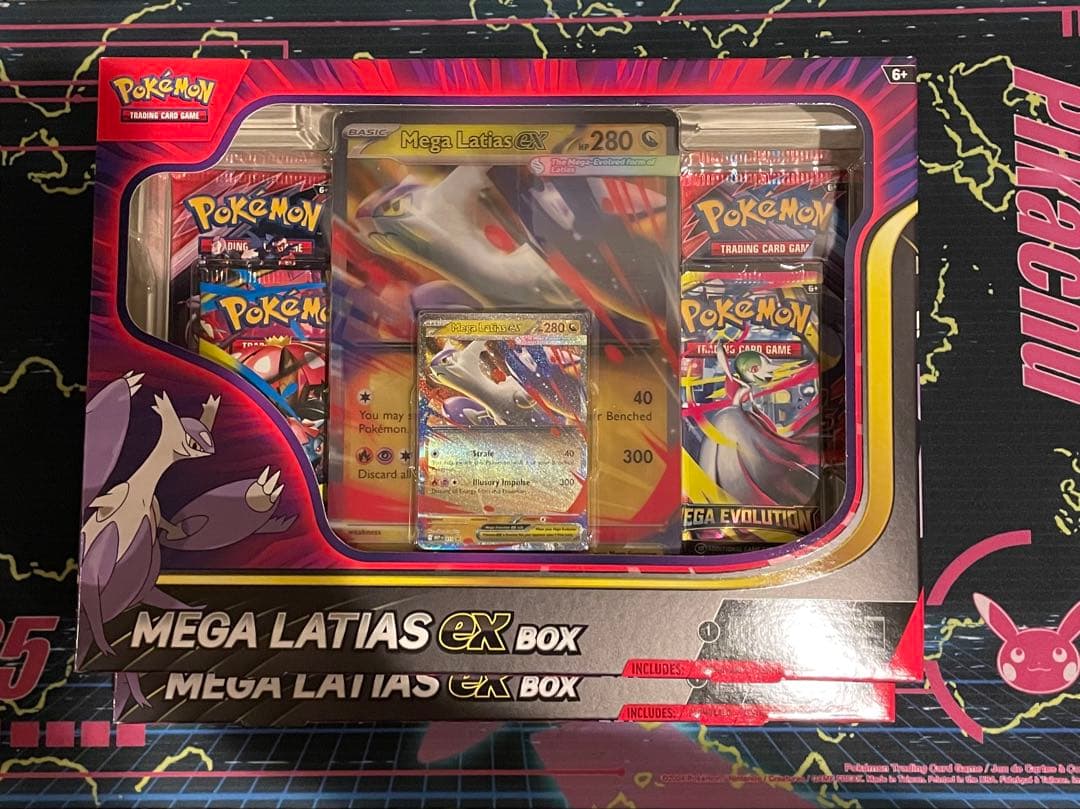 Mega Latias EX Box メガラティアスEX 2個