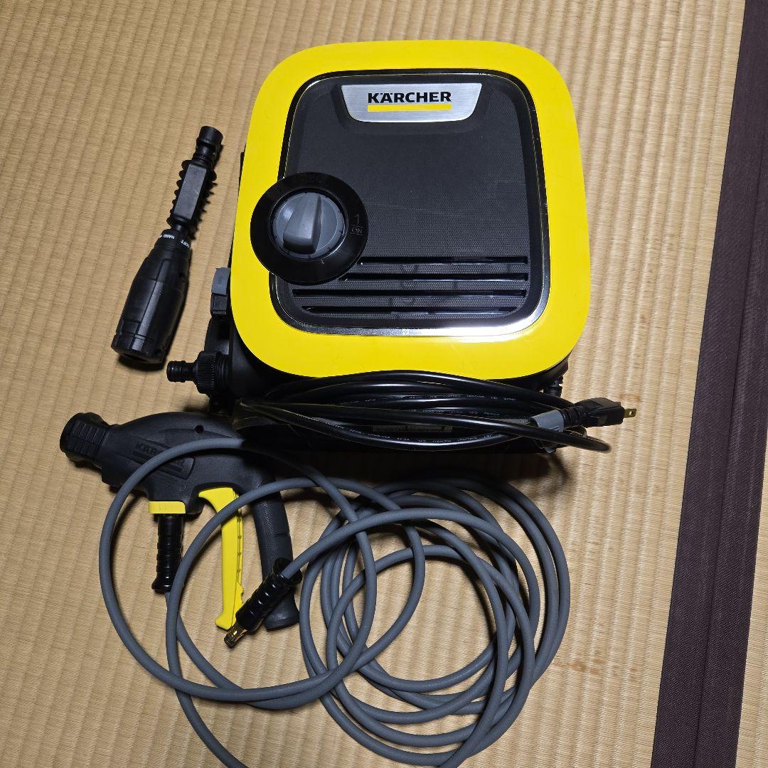 ケルヒャー 家庭用高圧洗浄機 K MINI 、3m水道ホースセット付き