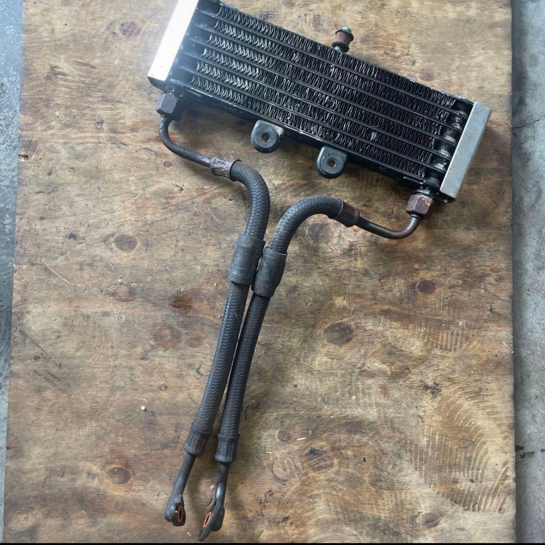 【送料無料】XJR400 4hm オイルクーラー 取り出し口 セット