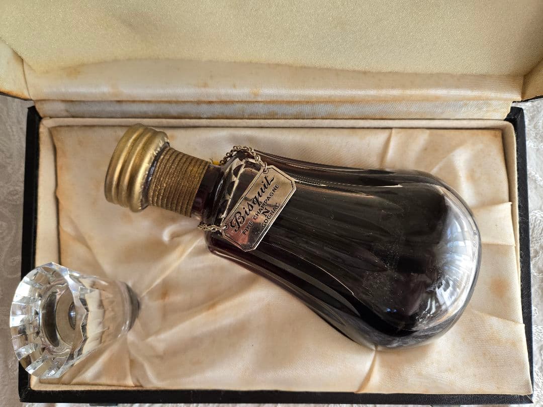 ビスキーナポレオン コニャック バカラクリスタル　古酒