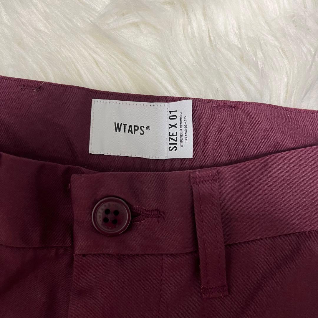 WTAPS ダブルタップス トラウザーパンツ ワークパンツ ボルドー
