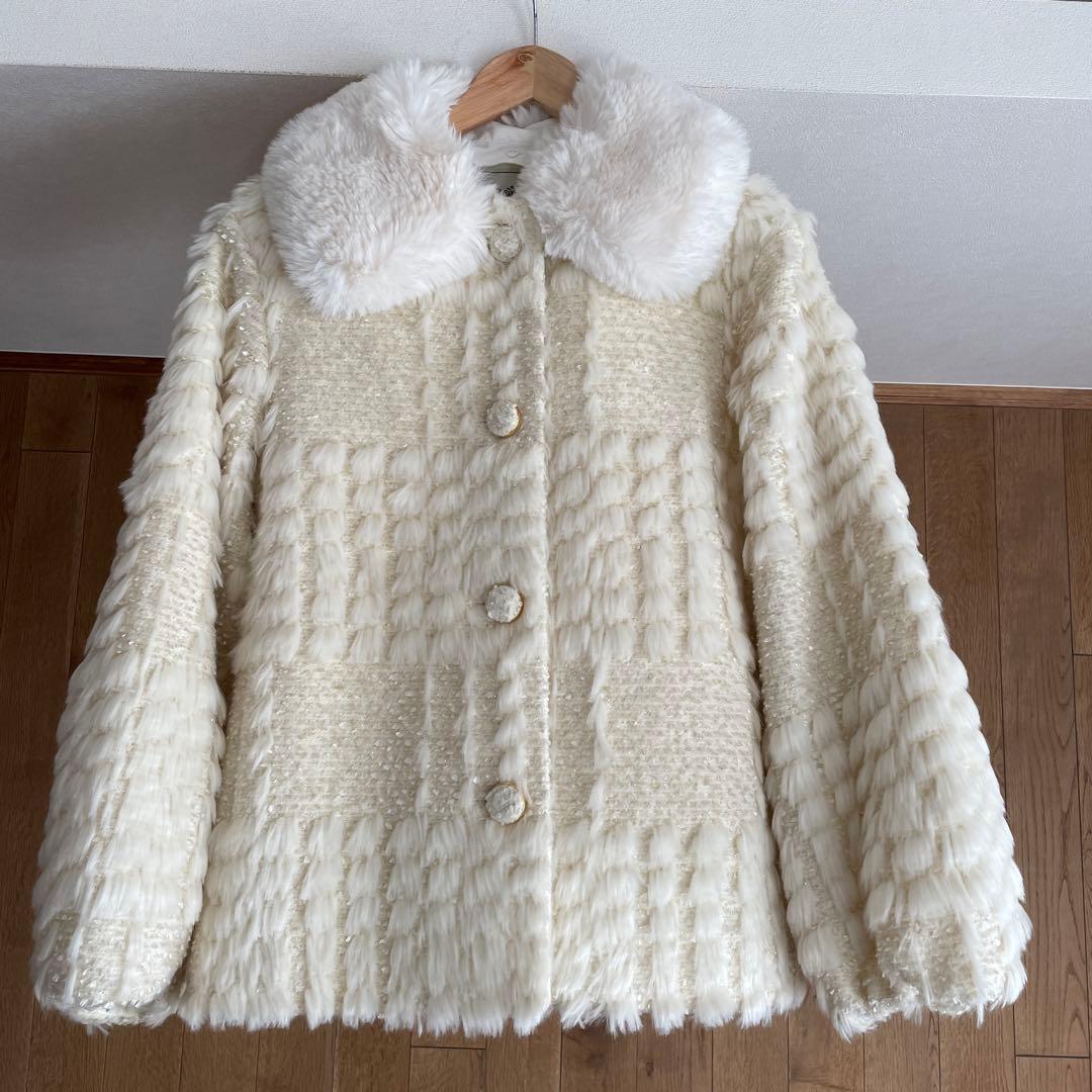 グレースコンチネンタル　ファーミックスツィードジャケット