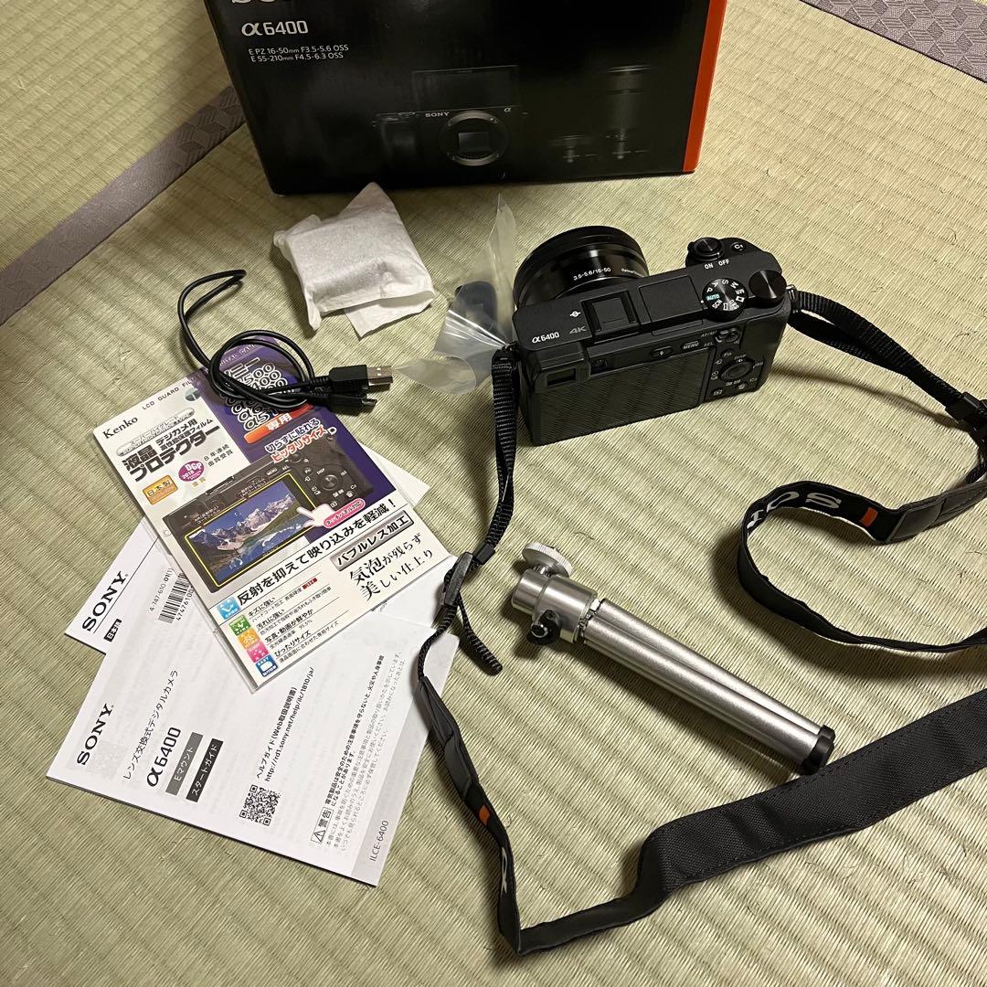 SONY α6400D ミラーレスカメラ 16-50mmレンズ付き