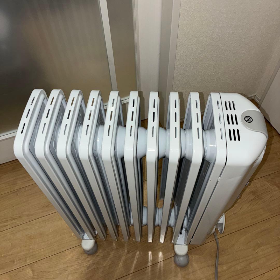 動作ok デロンギアミカルドオイルヒーター　RHJ35M1015-LG