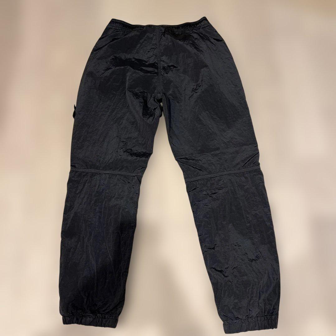 STONE  ナイロンメタルパンツ グレー