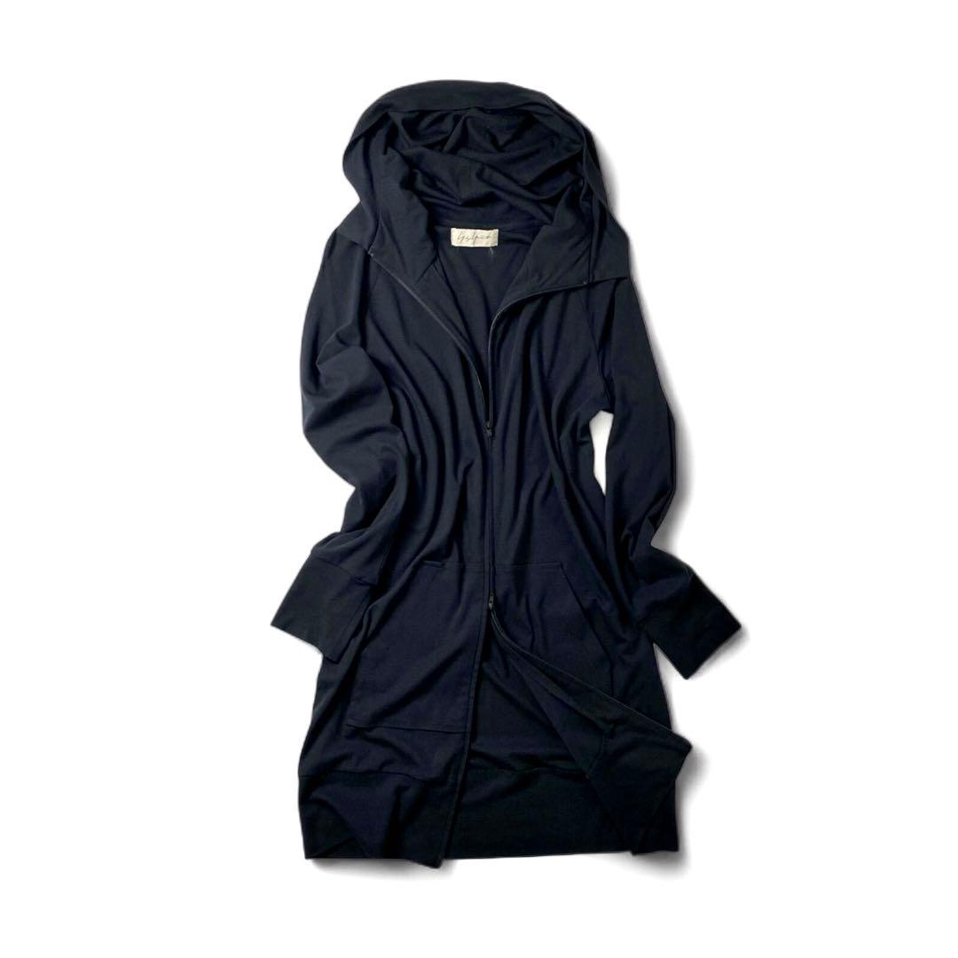 最終価格　ヨウジ　ヤマモト　ダブルジップアップパーカー　美品　黒　yohji