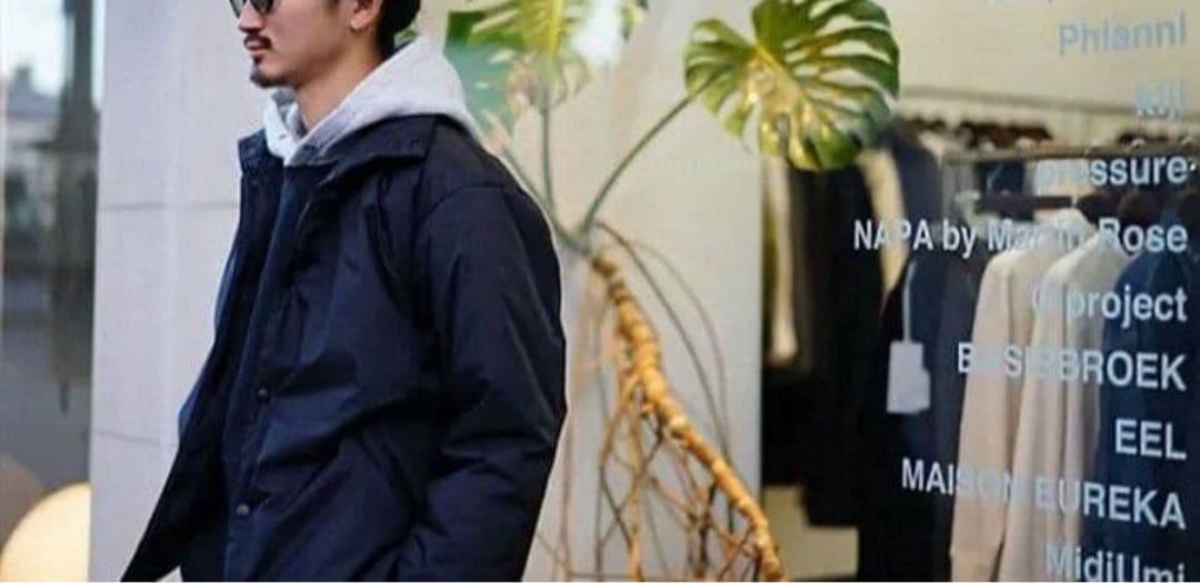 UNUSED アンユーズド コーチジャケット 中綿シンサレート ブラック Ｌ