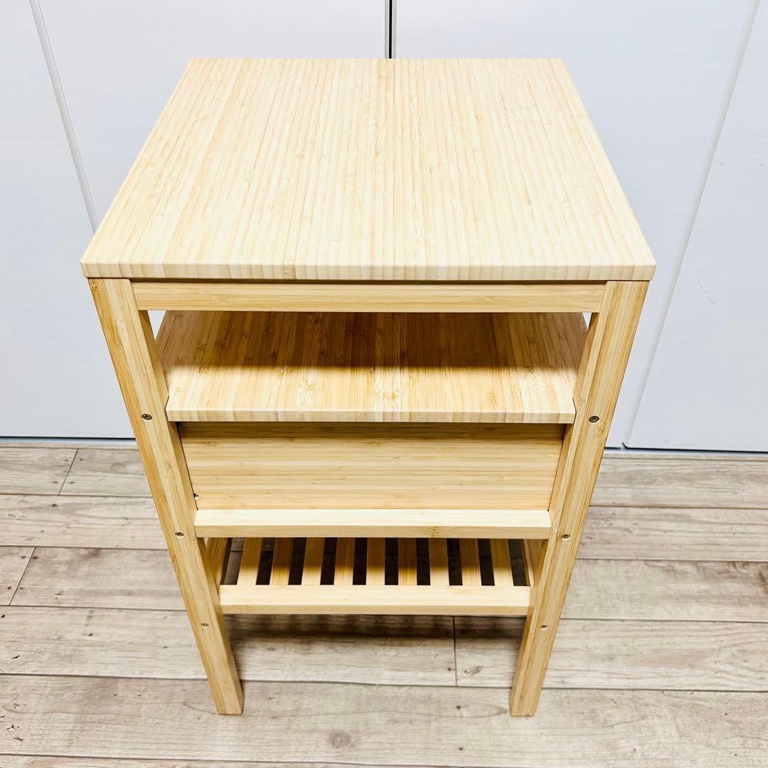 【美品 組立済】IKEA NORDKISA ノールドシーサ サイドテーブル