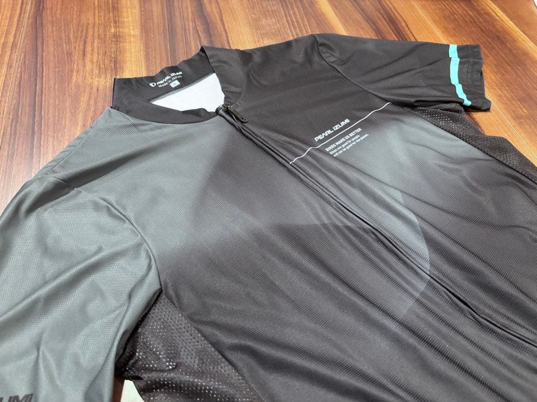 パールイズミ　プリントジャージ　ワイドサイズBL試着のみ