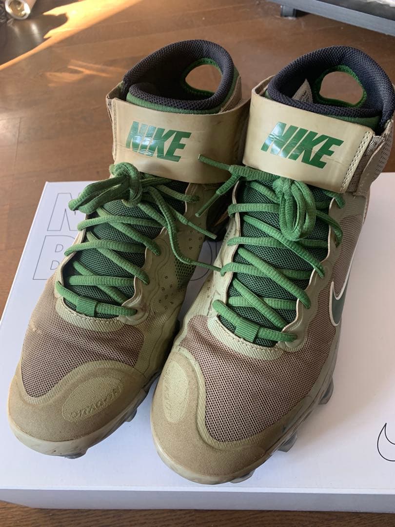 【最終値下】ナイキ NIKE オーダースパイク グリーン系 27cm