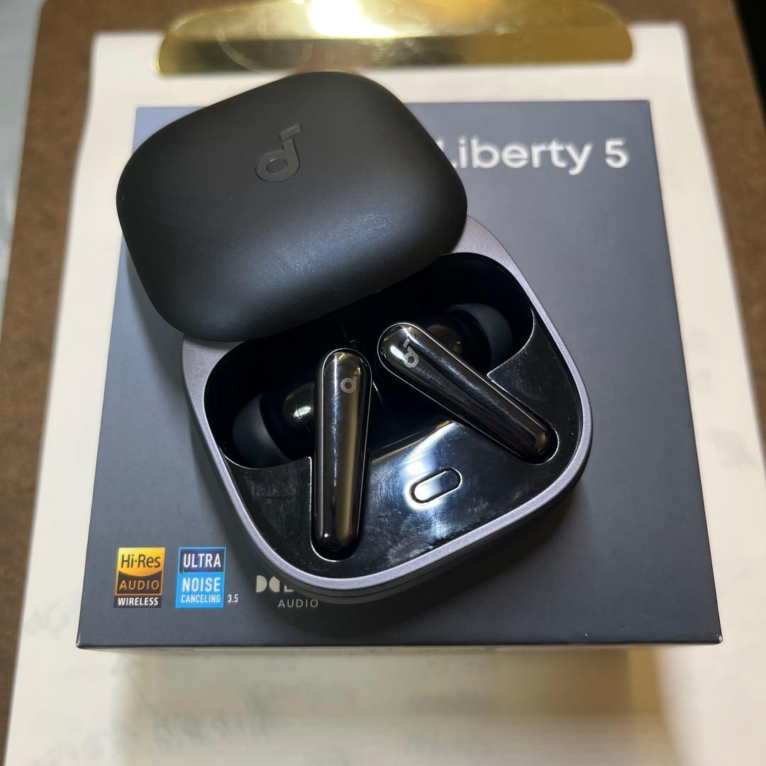 Anker Soundcore Liberty 5 ワイヤレスイヤホン ブラック