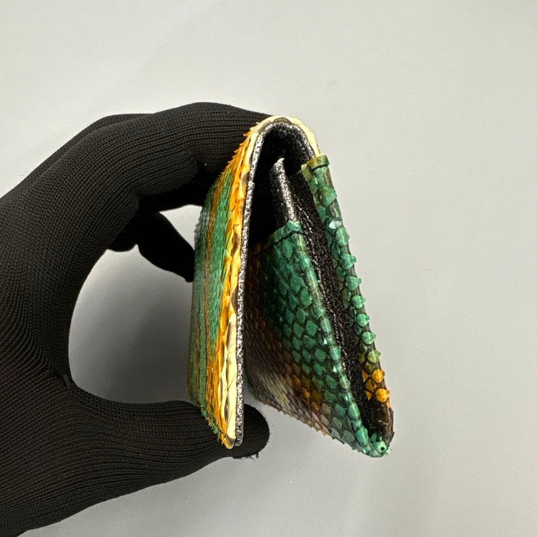 パイソン名刺入れとパイソン財布セット