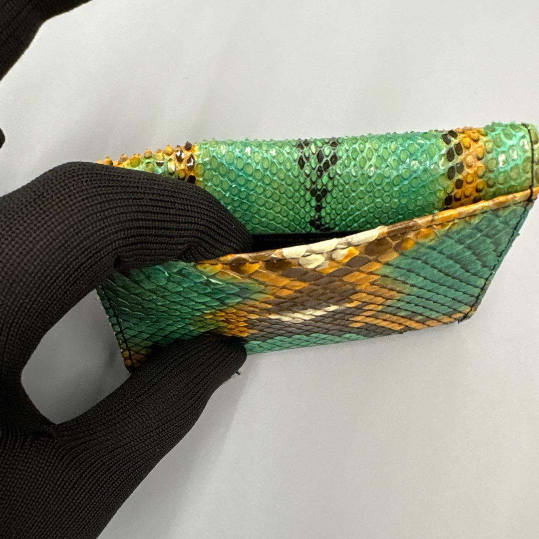 パイソン名刺入れとパイソン財布セット