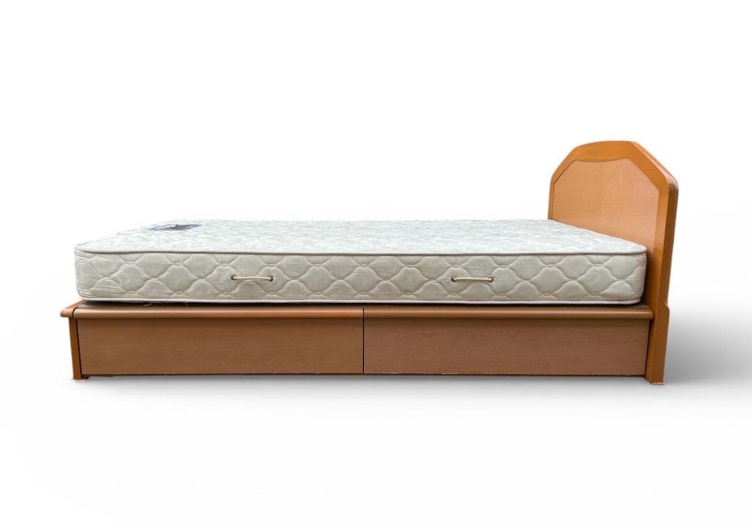 大阪京都限定 シモンズ シングルサイズ ベッドフレーム マットレス セット