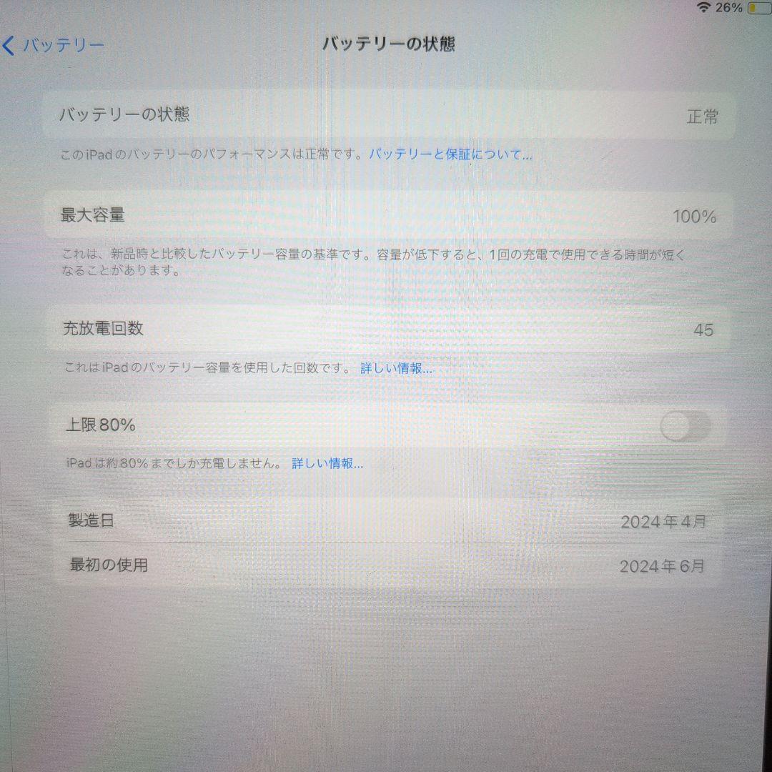 ipad air 第6世代　256gb
