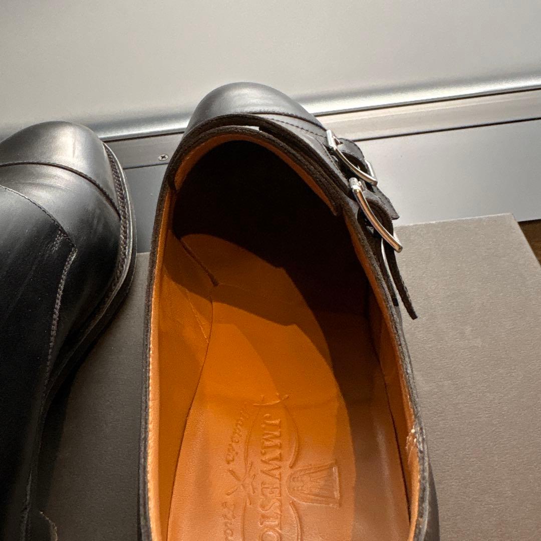 JM WESTON ダブルモンクシューズ