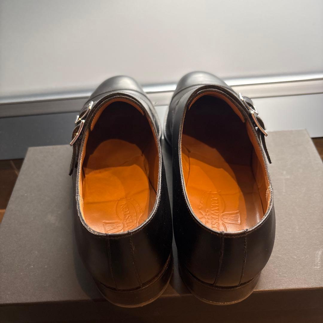 JM WESTON ダブルモンクシューズ