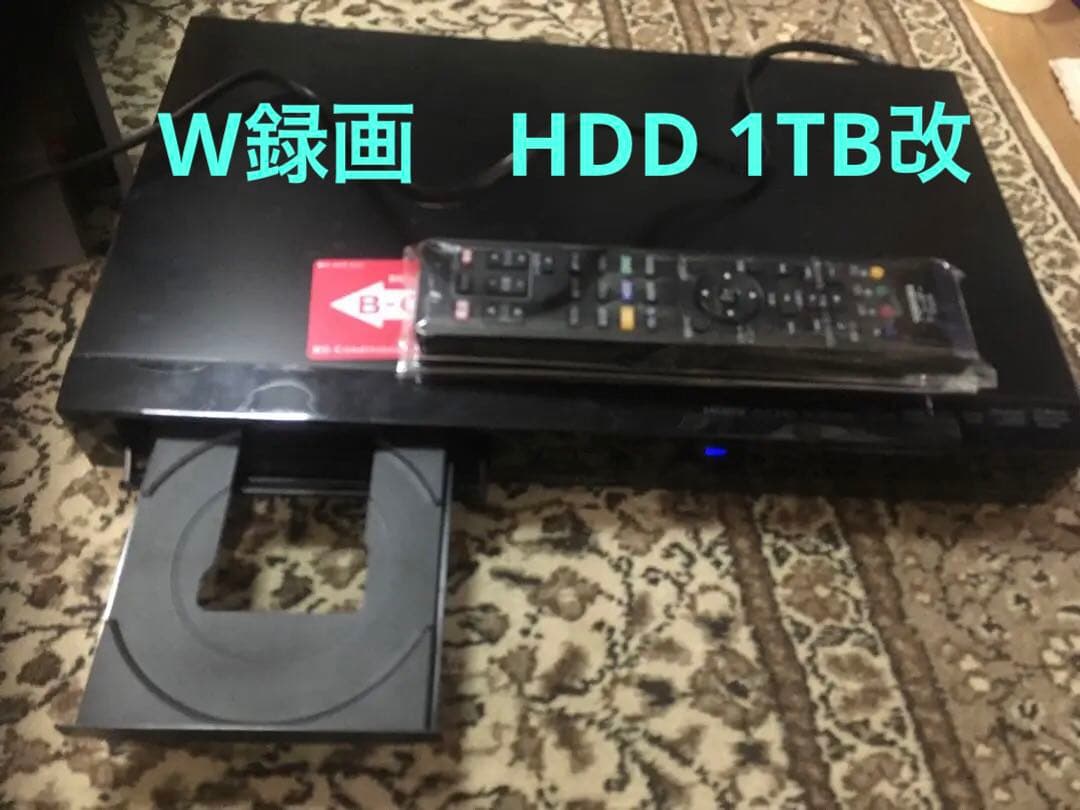 東芝REGZA DBR-Z110改/W録画HDD 1TB