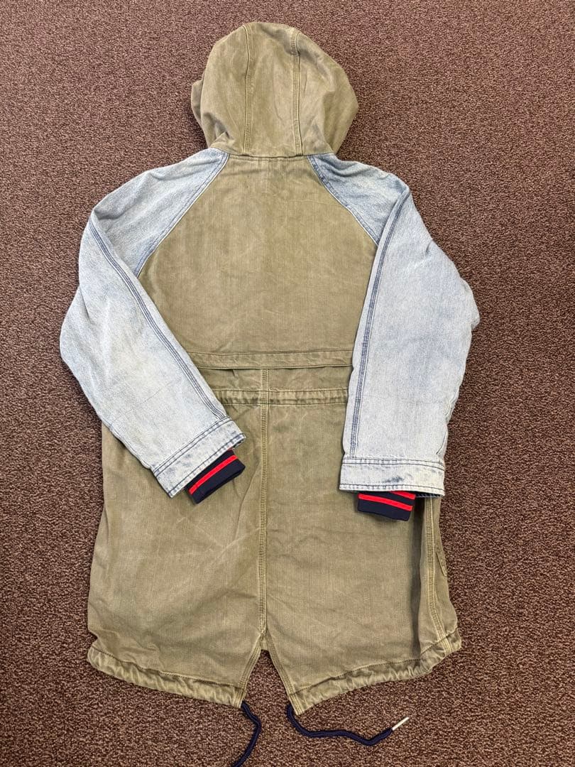 DIESEL ディーゼル デニム ドッキング モッズコート