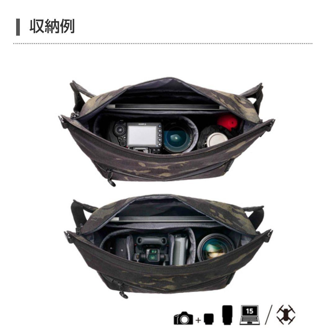 【新品】ハクバ LUXXe（ラグゼ）フィールド ロールトップショルダーバッグ18